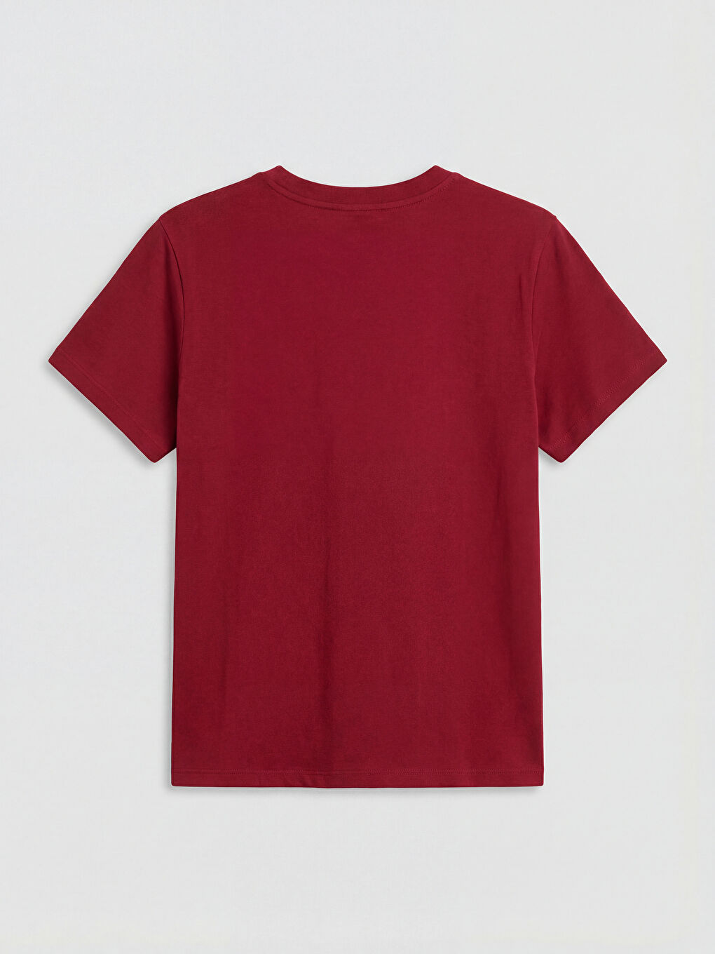 Женщины Бордовый Футболка-5