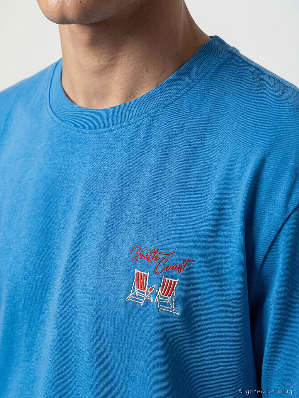 Crew Neck Printed Men's Jersey T-Shirt-2