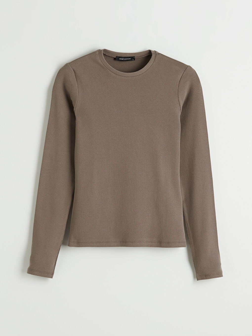 Kahverengi Bisiklet Yaka Kadın Body-4