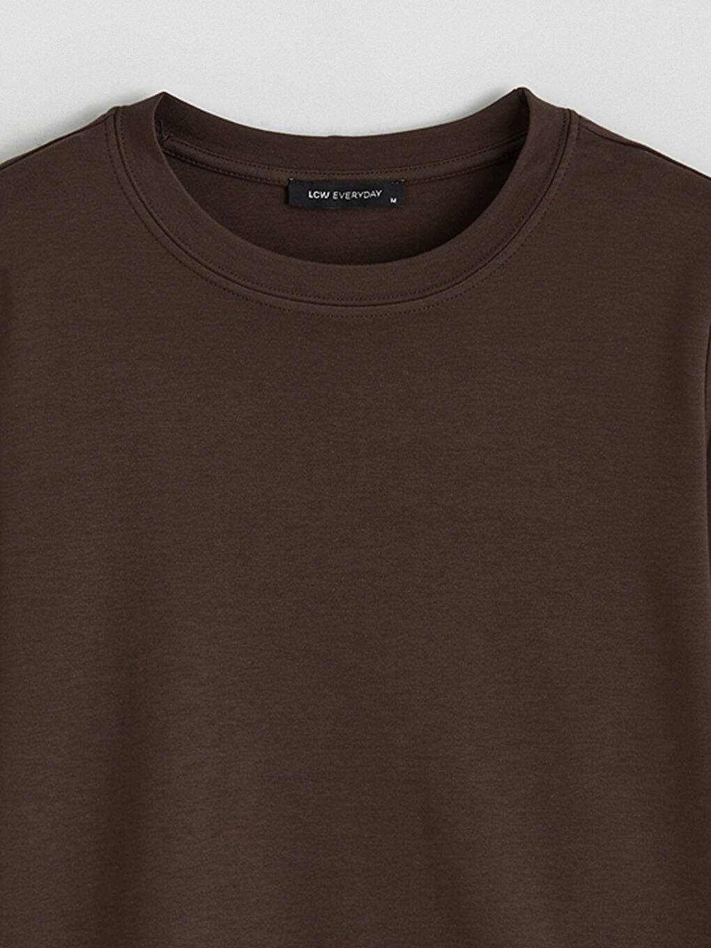 Kahverengi Bisiklet Yaka Kadın Body-5