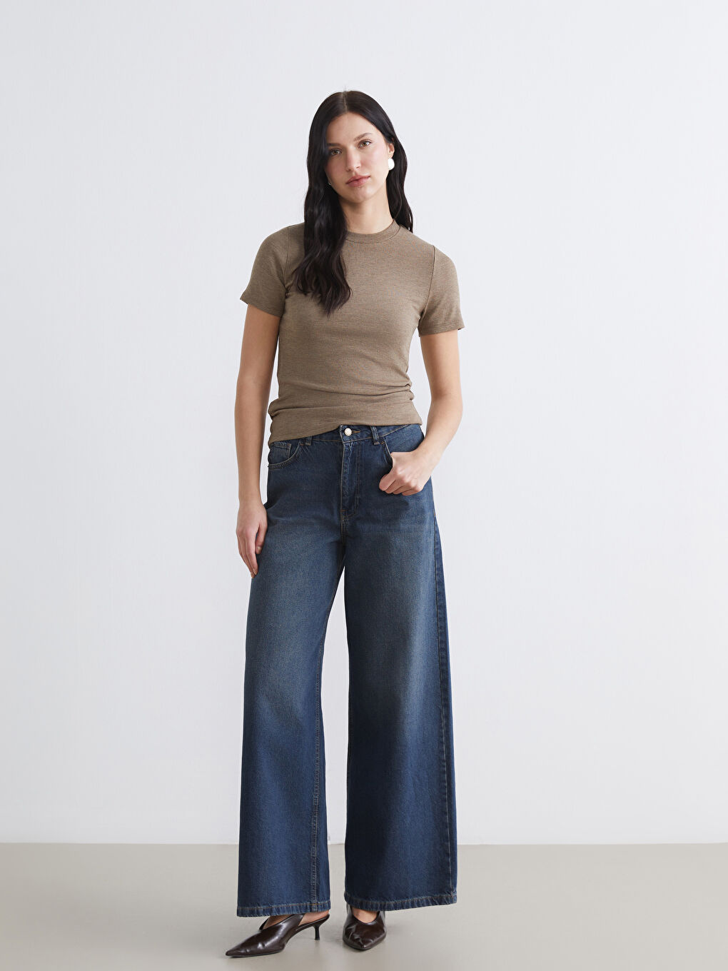 Women's Crew Neck T-Shirt-1