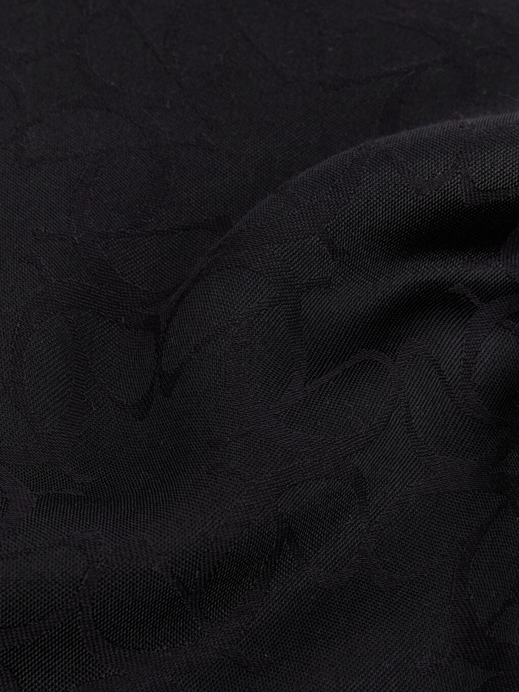 Siyah Desenli Kadın Şal-2