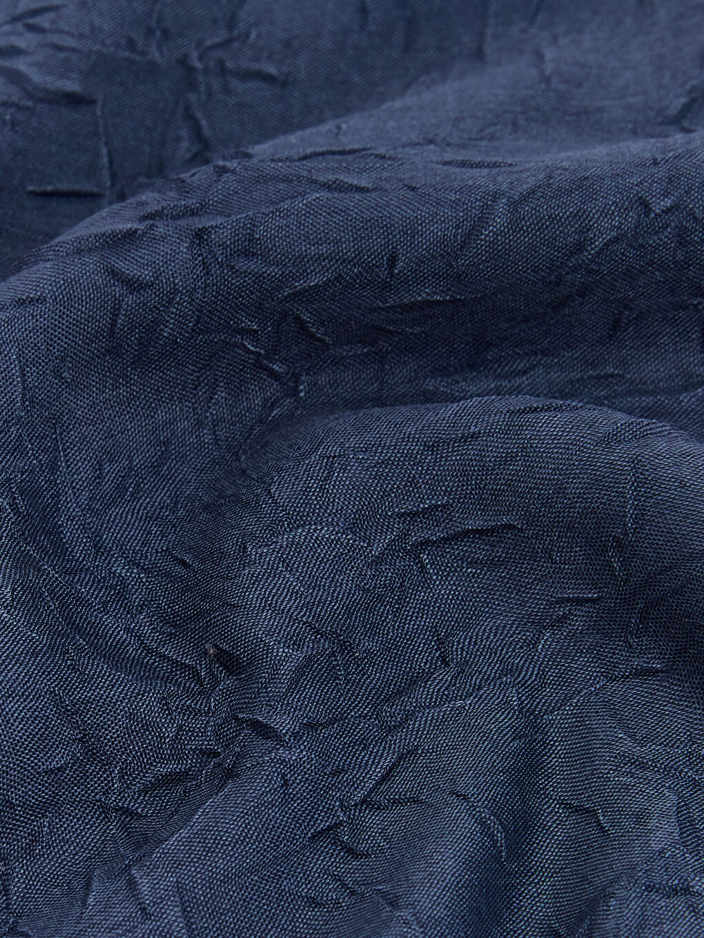 Lacivert Dokulu Kadın Şal-2