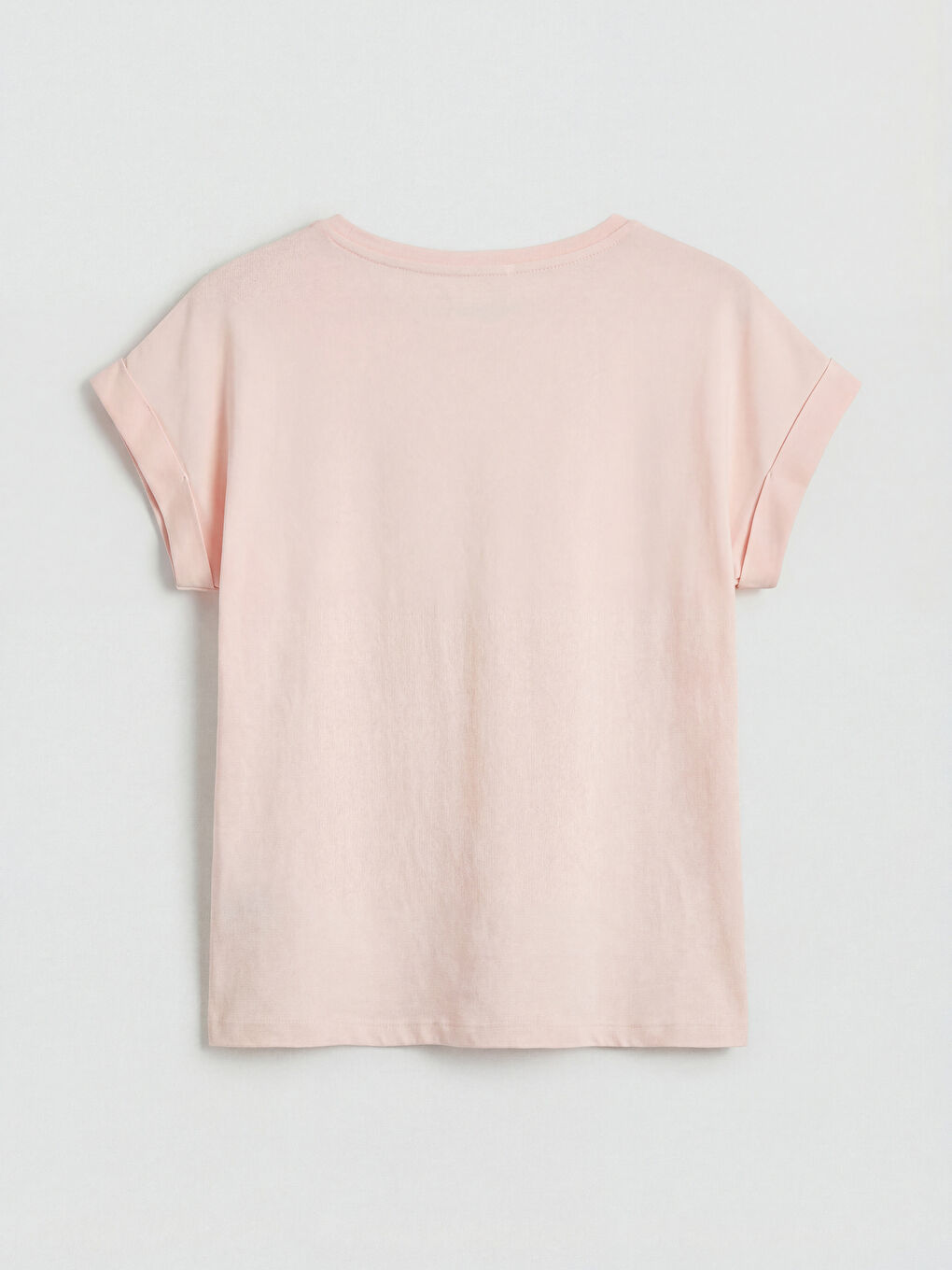 Ekru Bisiklet Yaka Desenli Kadın Kaprili Pijama Takımı-2