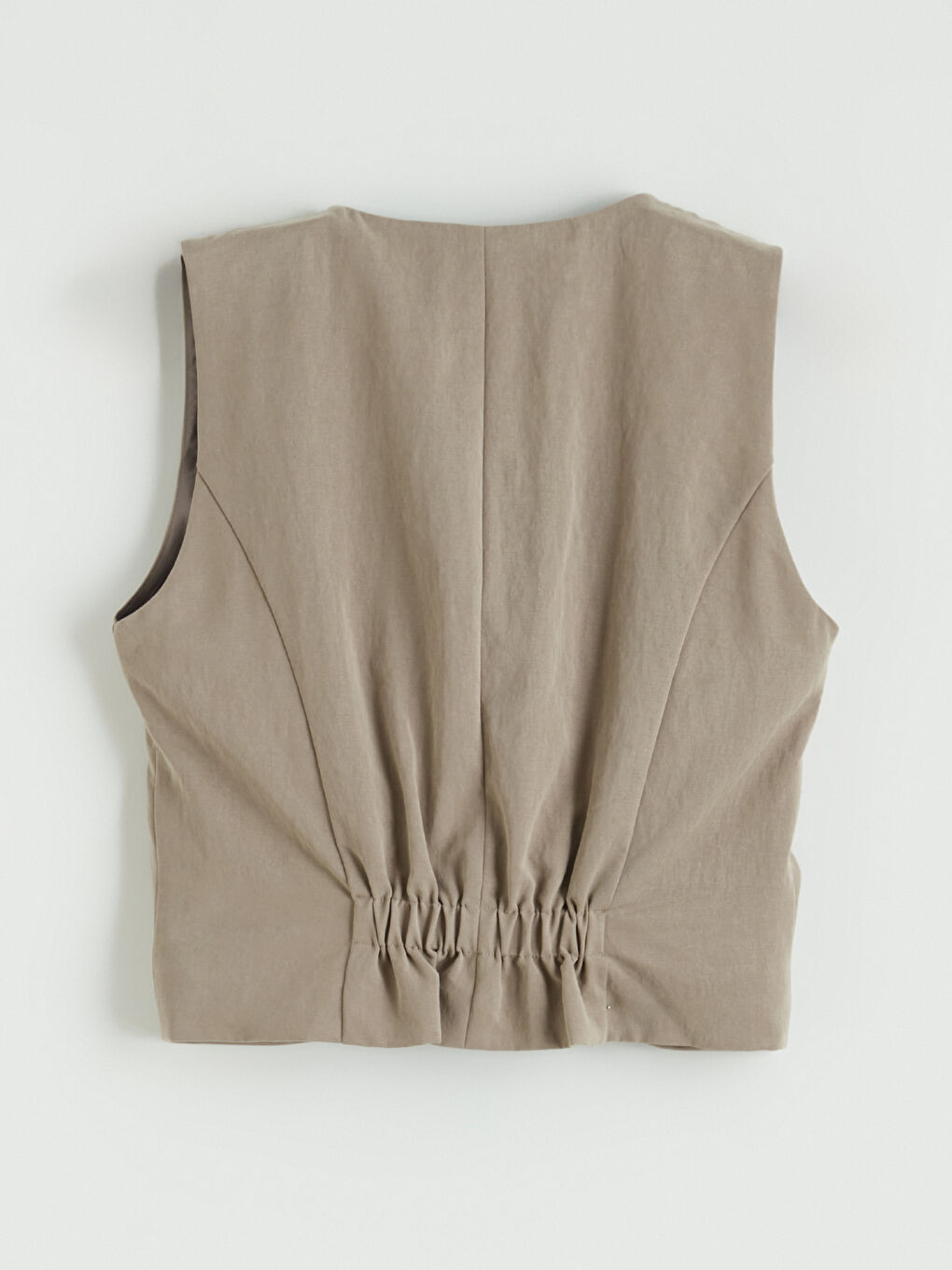 V Neck Women's Classic Waistcoat-7