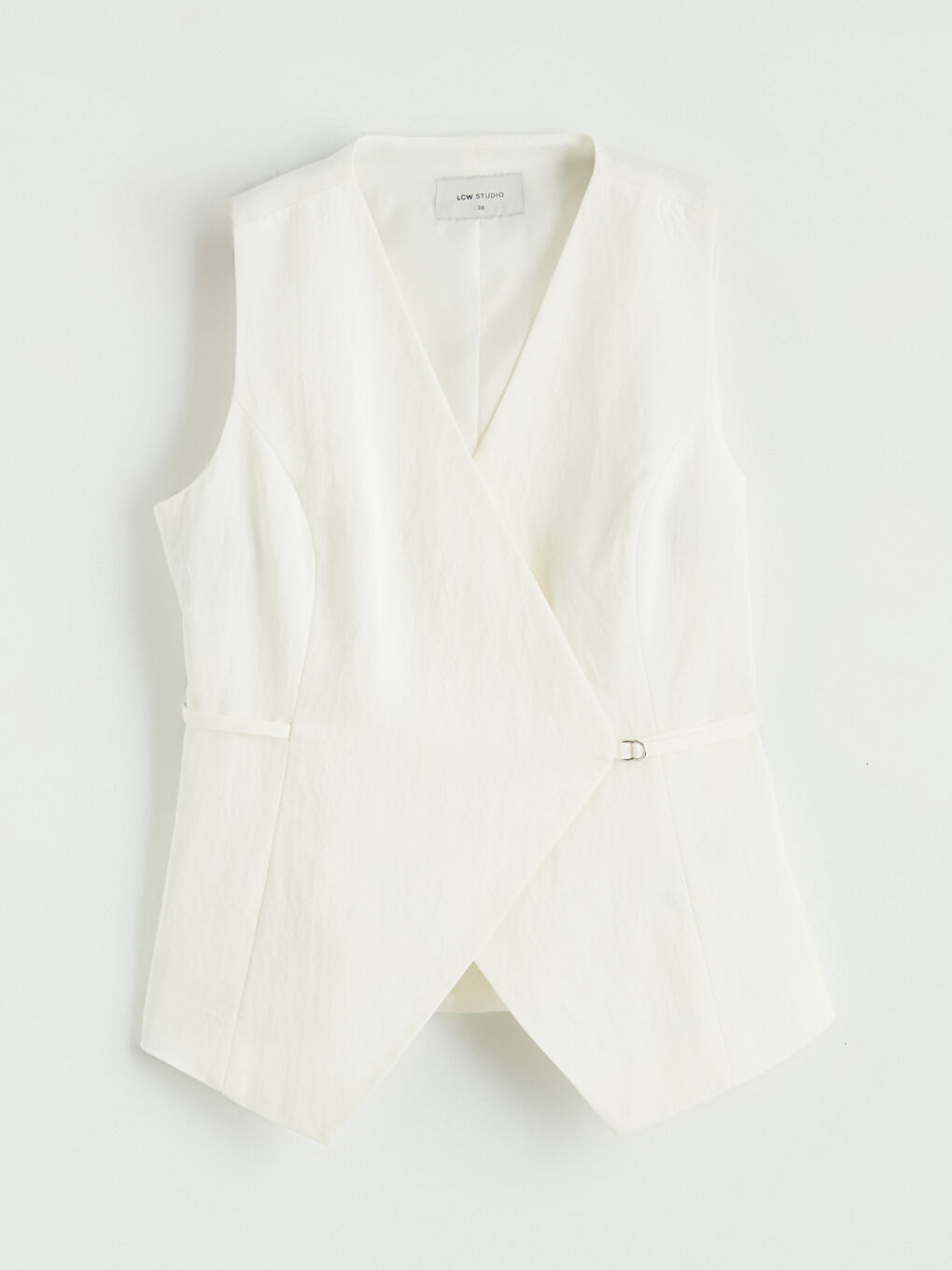 Double Breasted Women's Classic Waistcoat-4