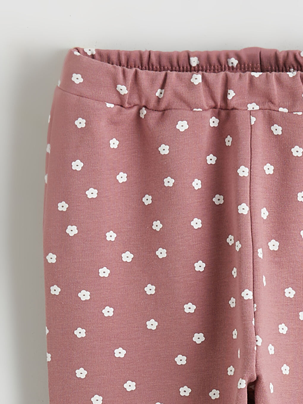 Bej Bebe Yaka Kız Bebek Bluz ve Tayt-6