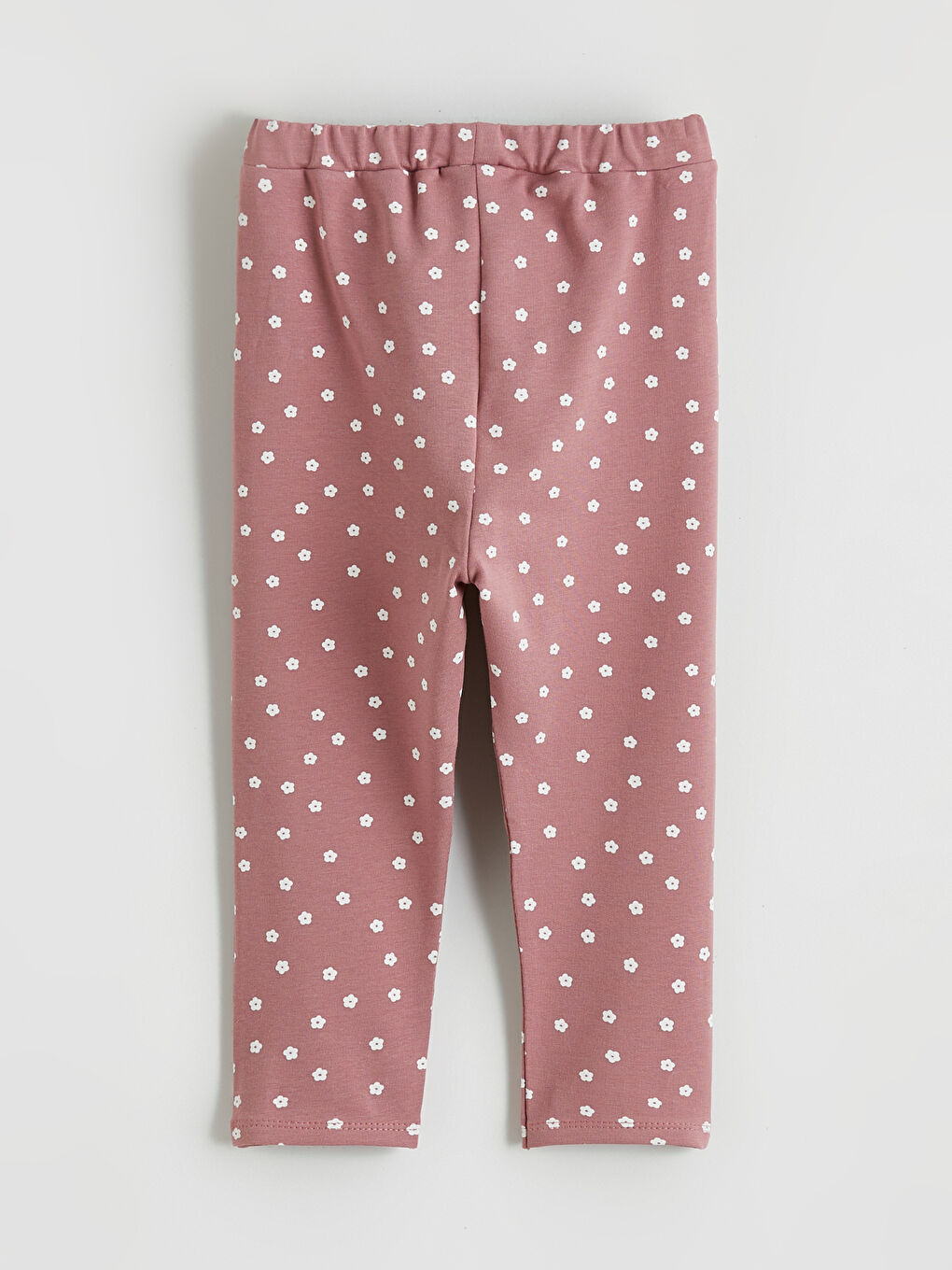 Bej Bebe Yaka Kız Bebek Bluz ve Tayt-7