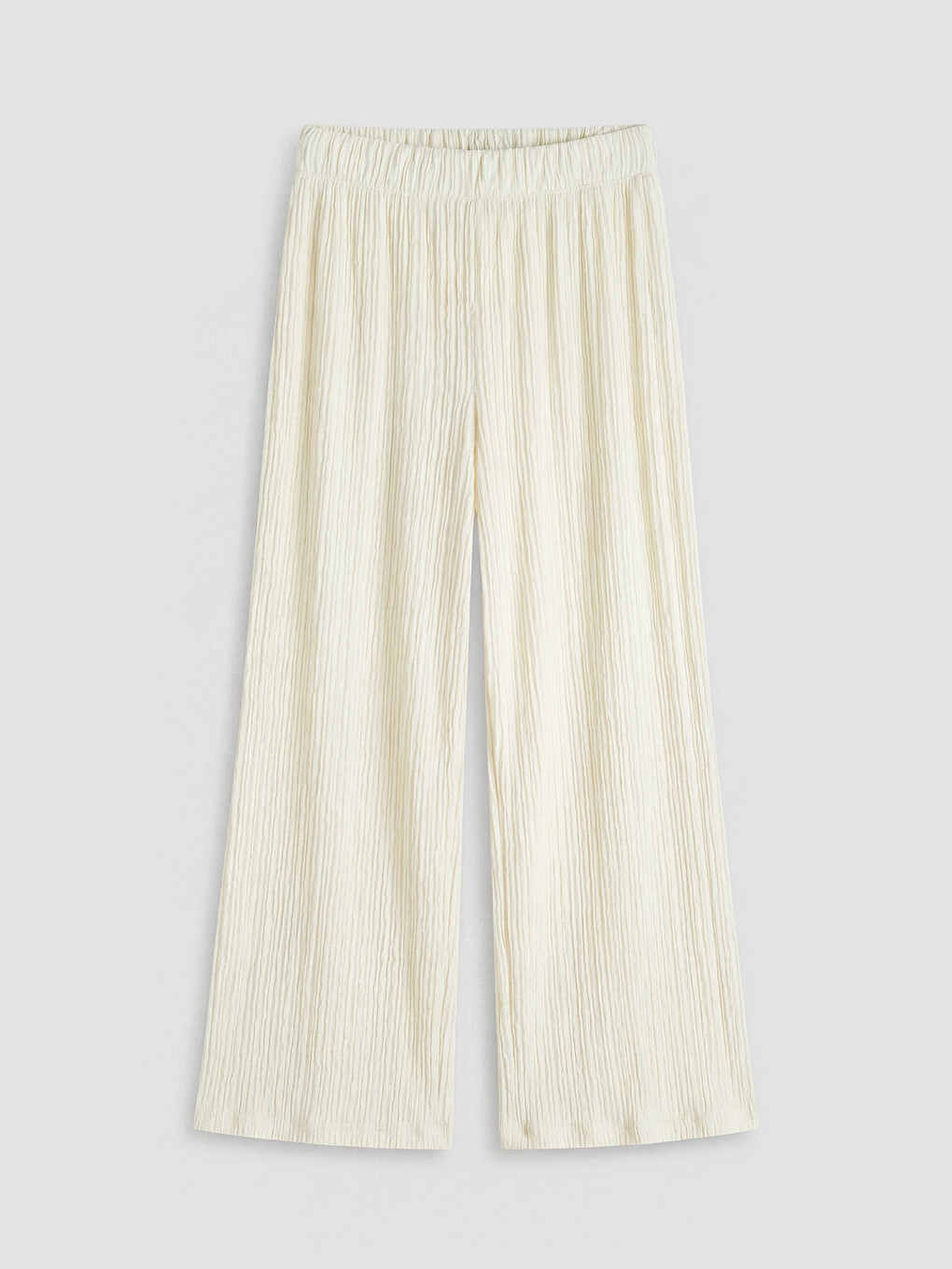 Woman Ecru Sweatpants-4