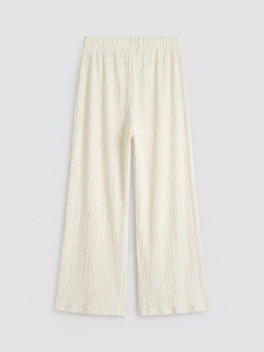 Woman Ecru Sweatpants-5