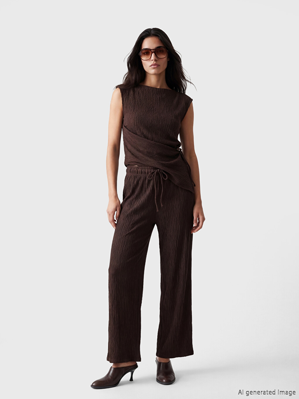 Woman Plum Sweatpants