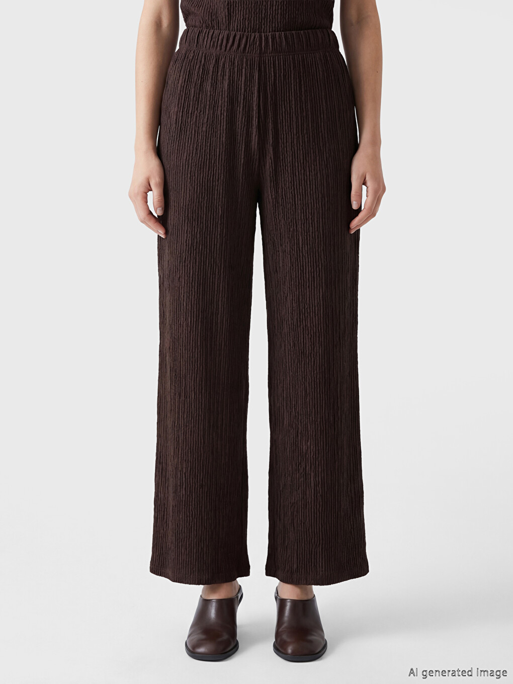 Woman Plum Sweatpants-1