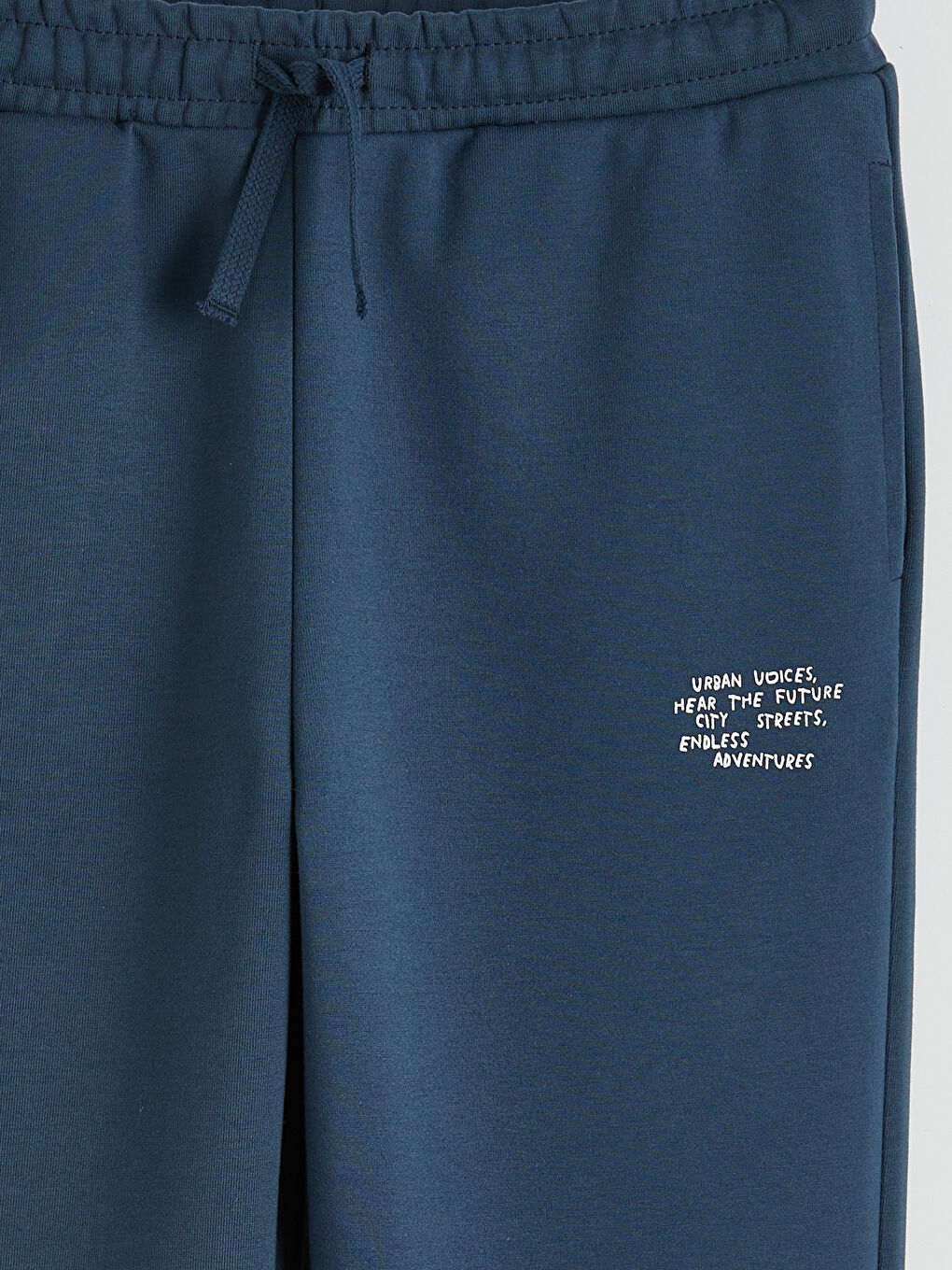 Lacivert NYC Baskılı Erkek Çocuk Jogger Eşofman Altı-2