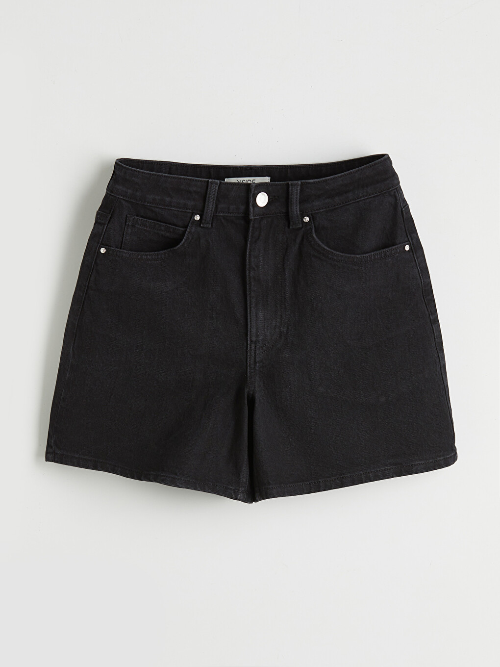 Short en jean femme coupe régulière-2