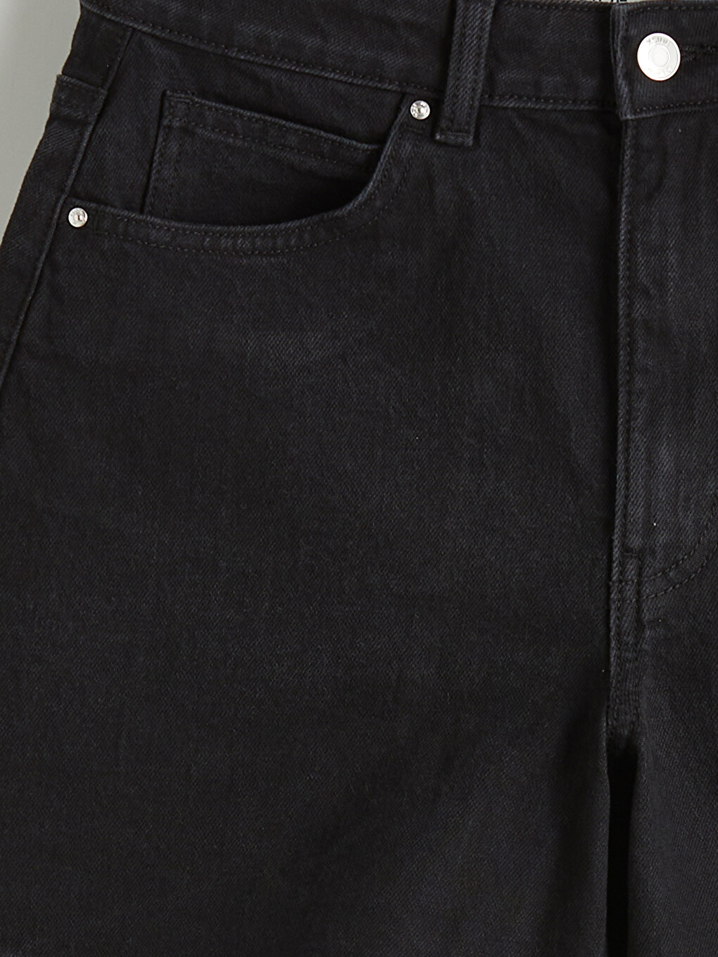 Short en jean femme coupe régulière-4
