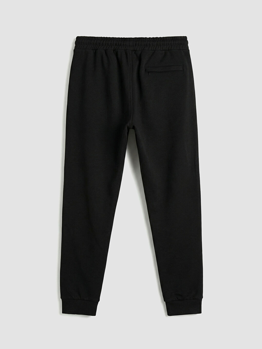 Siyah Standart Kalıp Erkek Jogger Eşofman Altı-1