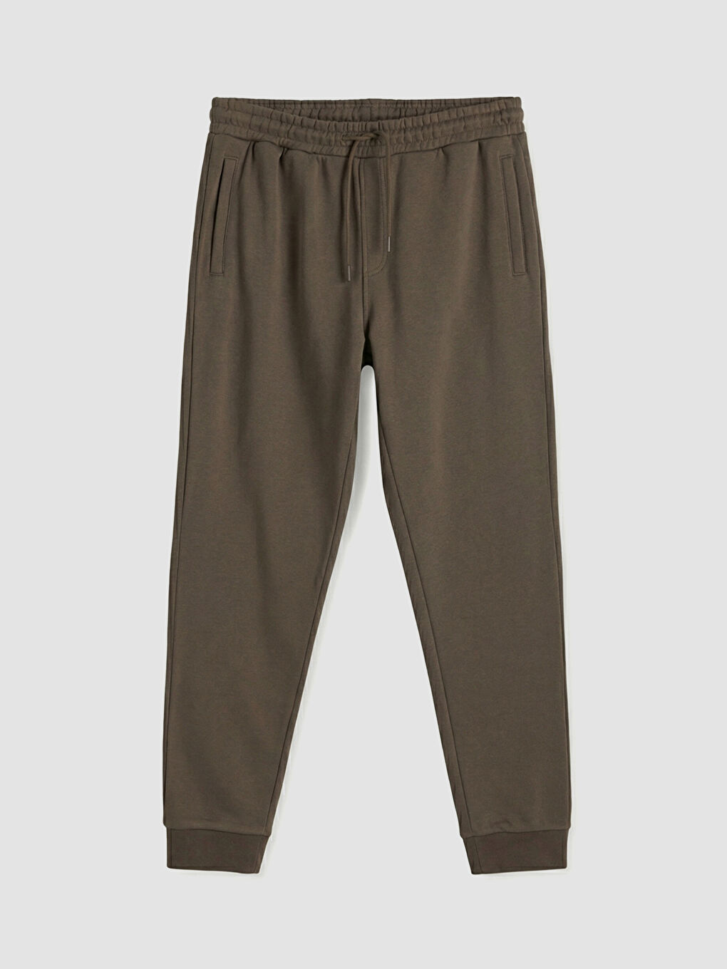 Kahverengi Standart Kalıp Erkek Jogger Eşofman Altı