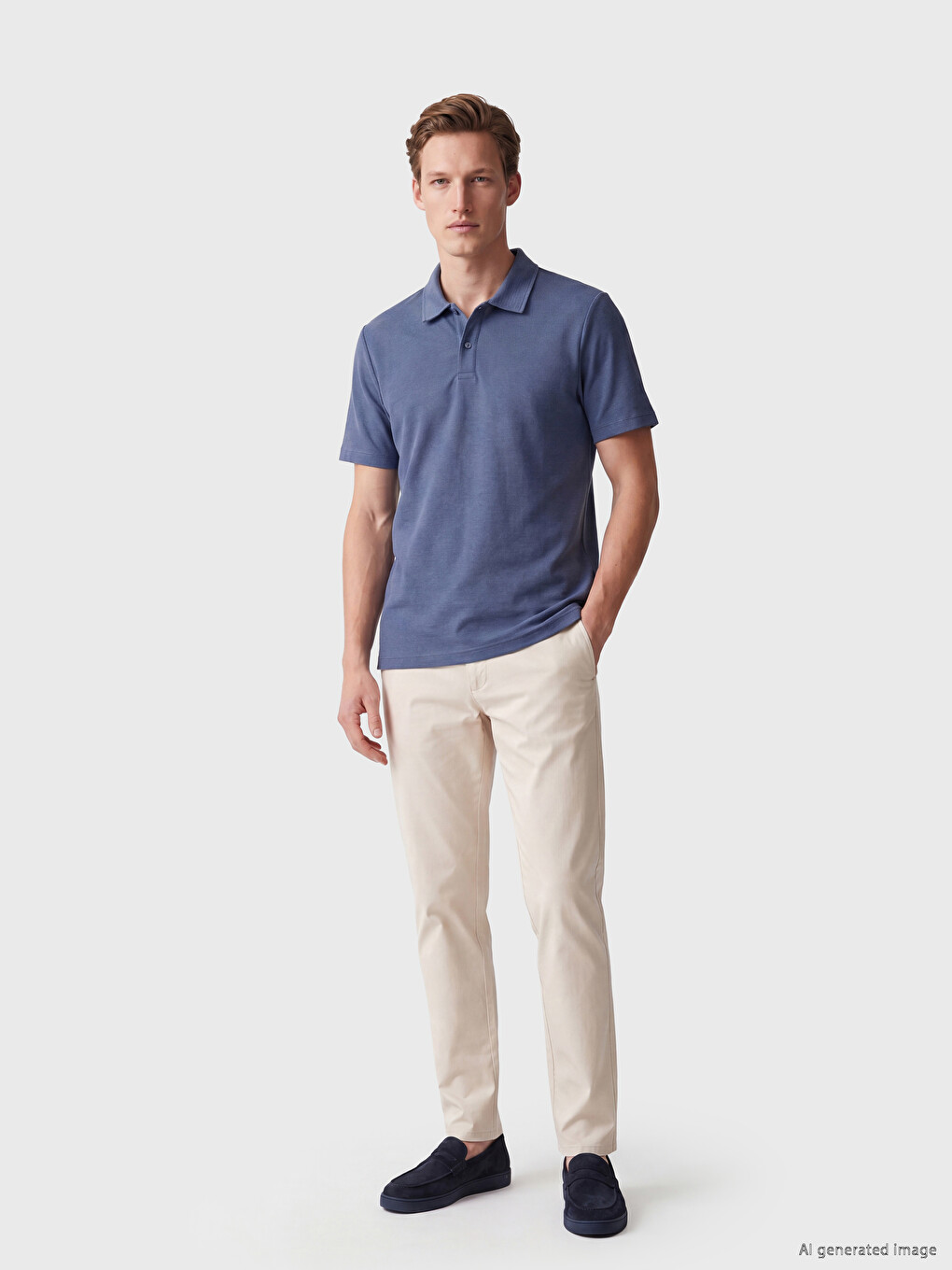 Polo Kragna Pike Majica Za Muškarce-2