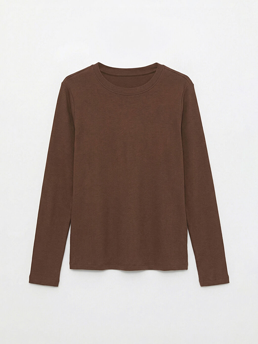 Kahverengi Bisiklet Yaka Kadın Body	