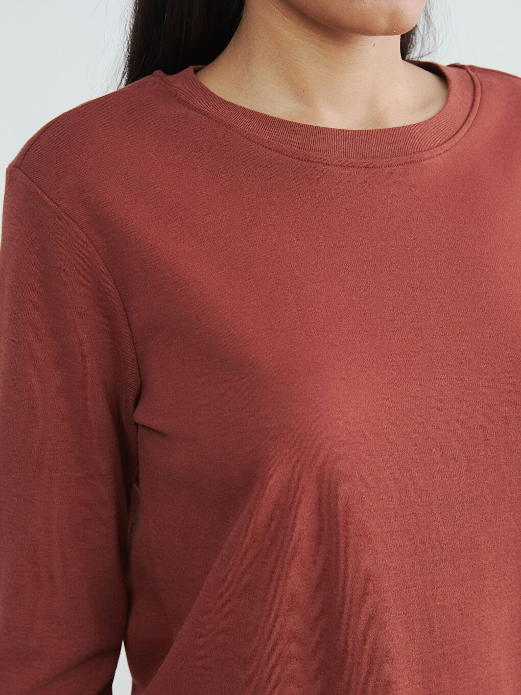 Women's crew neck bodysuit-2