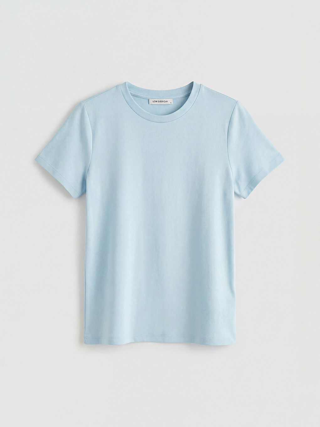 Жена Синьо Тениска-2