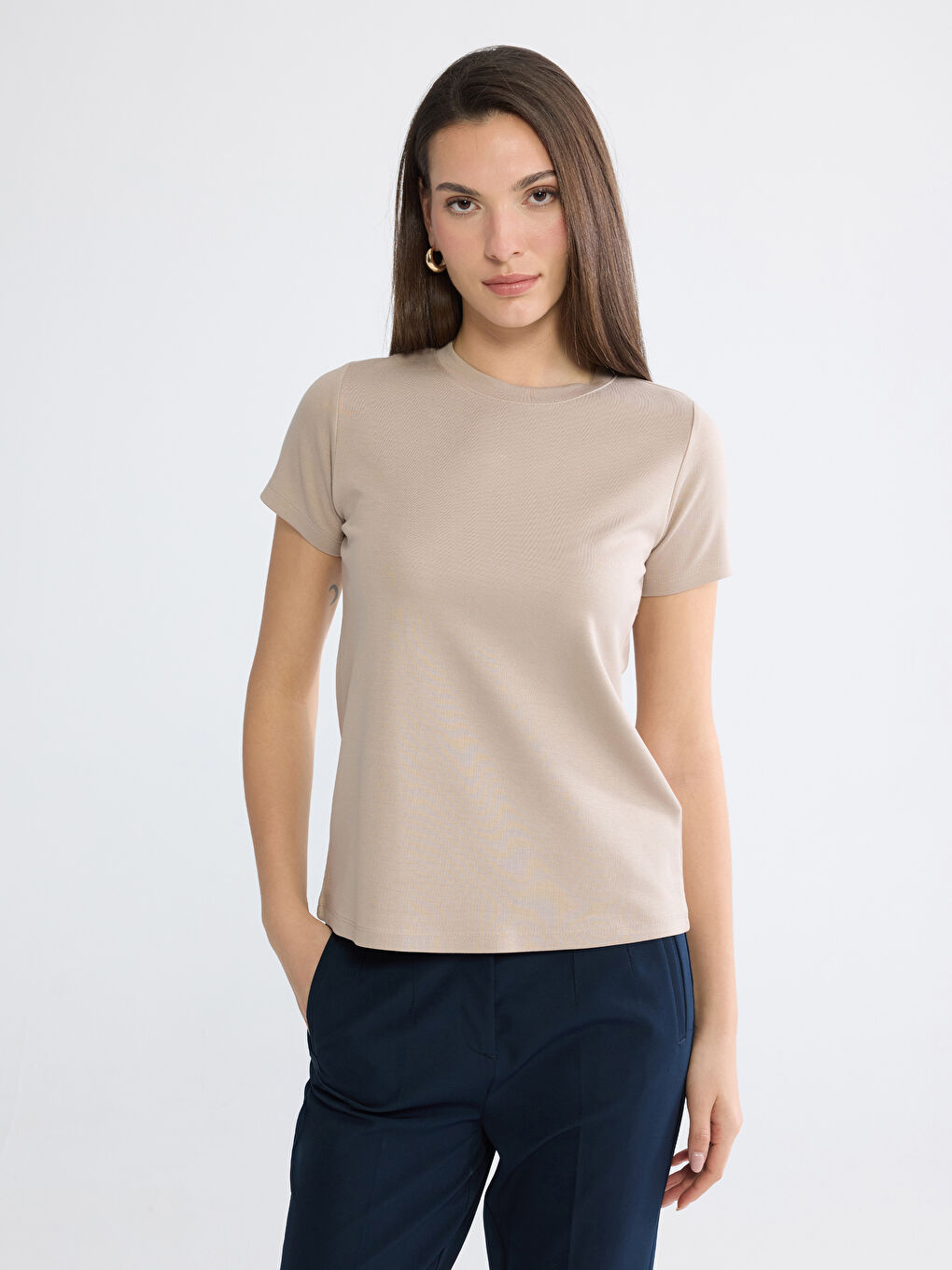Soft Touch Crew Neck Women's T-Shirt