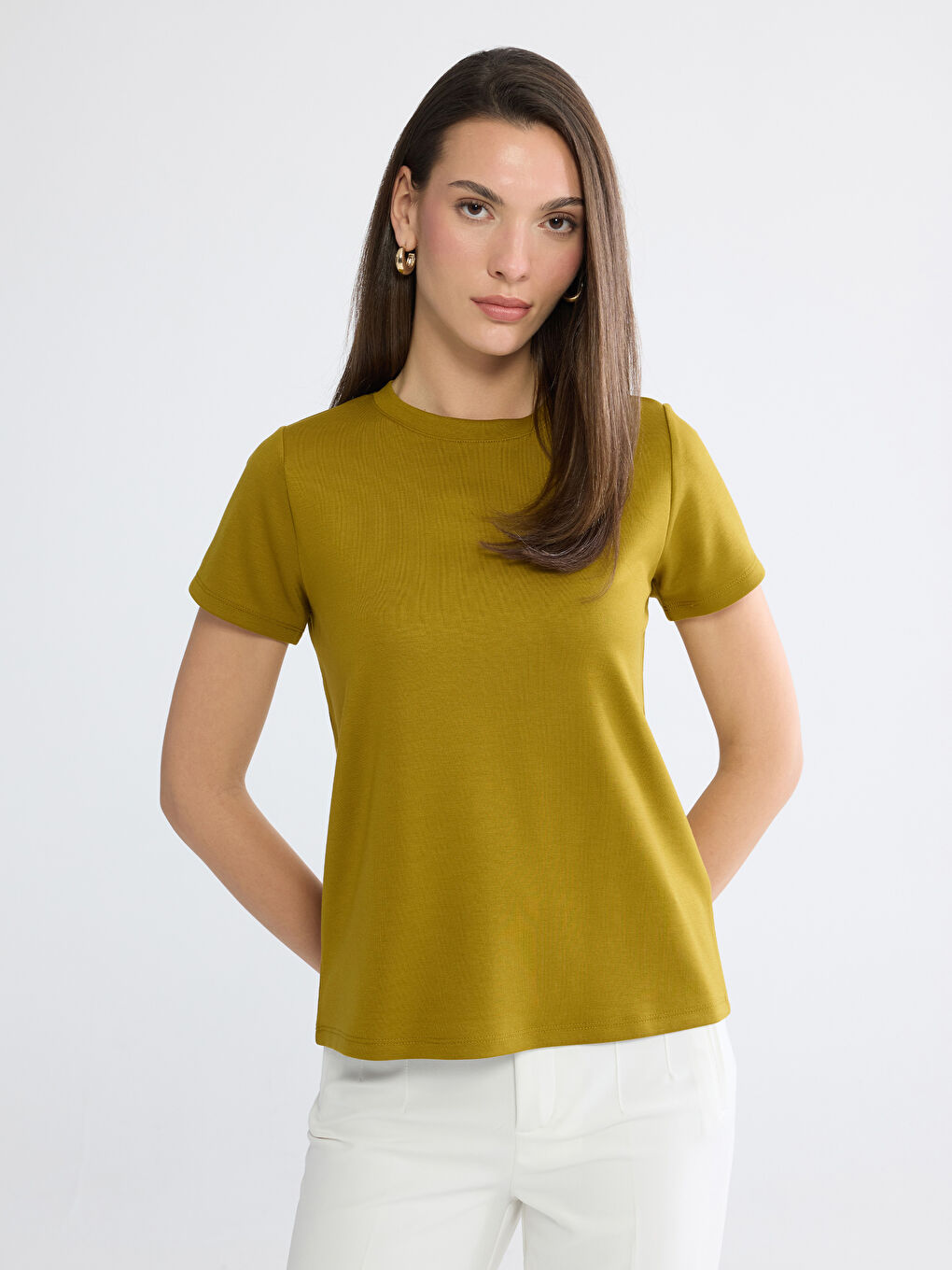 Soft Touch Crew Neck Women's T-Shirt