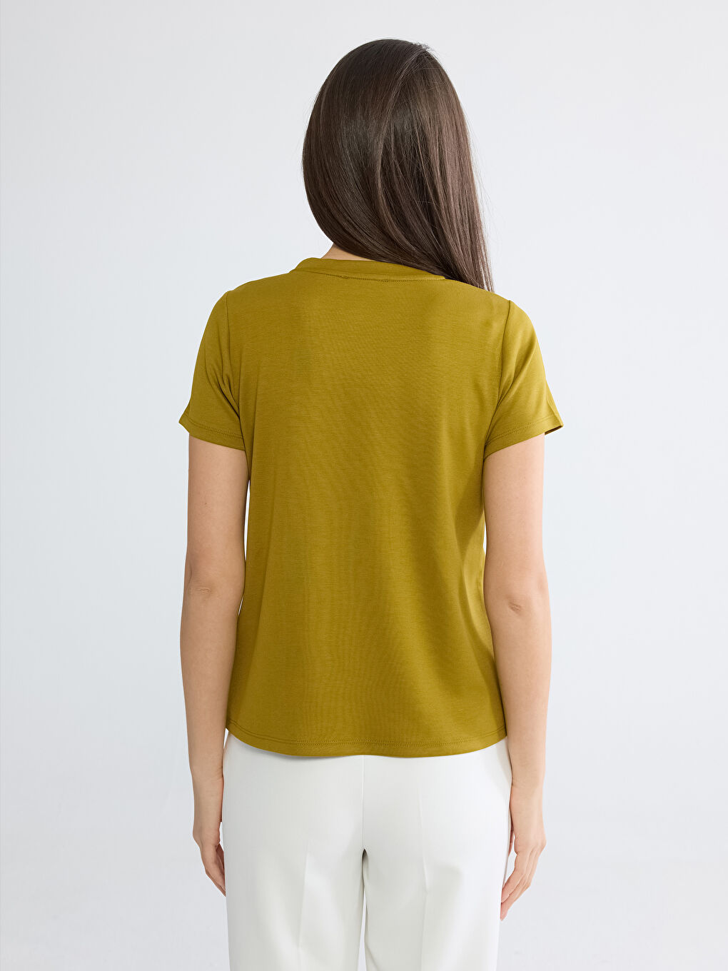 Soft Touch Crew Neck Women's T-Shirt-3