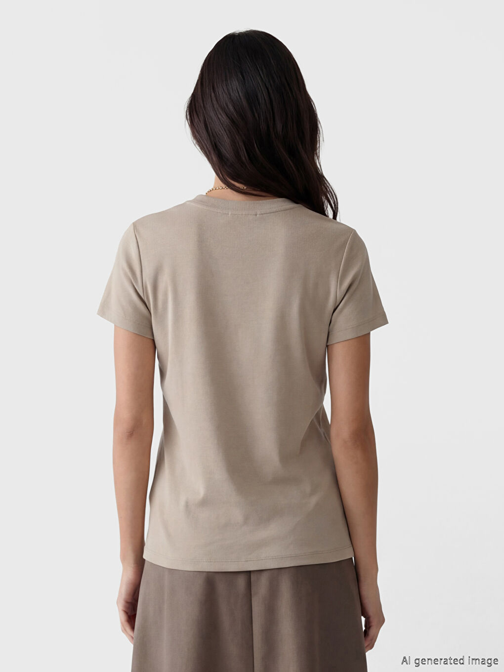 Crew Neck Soft Touch Women's T-Shirt-2