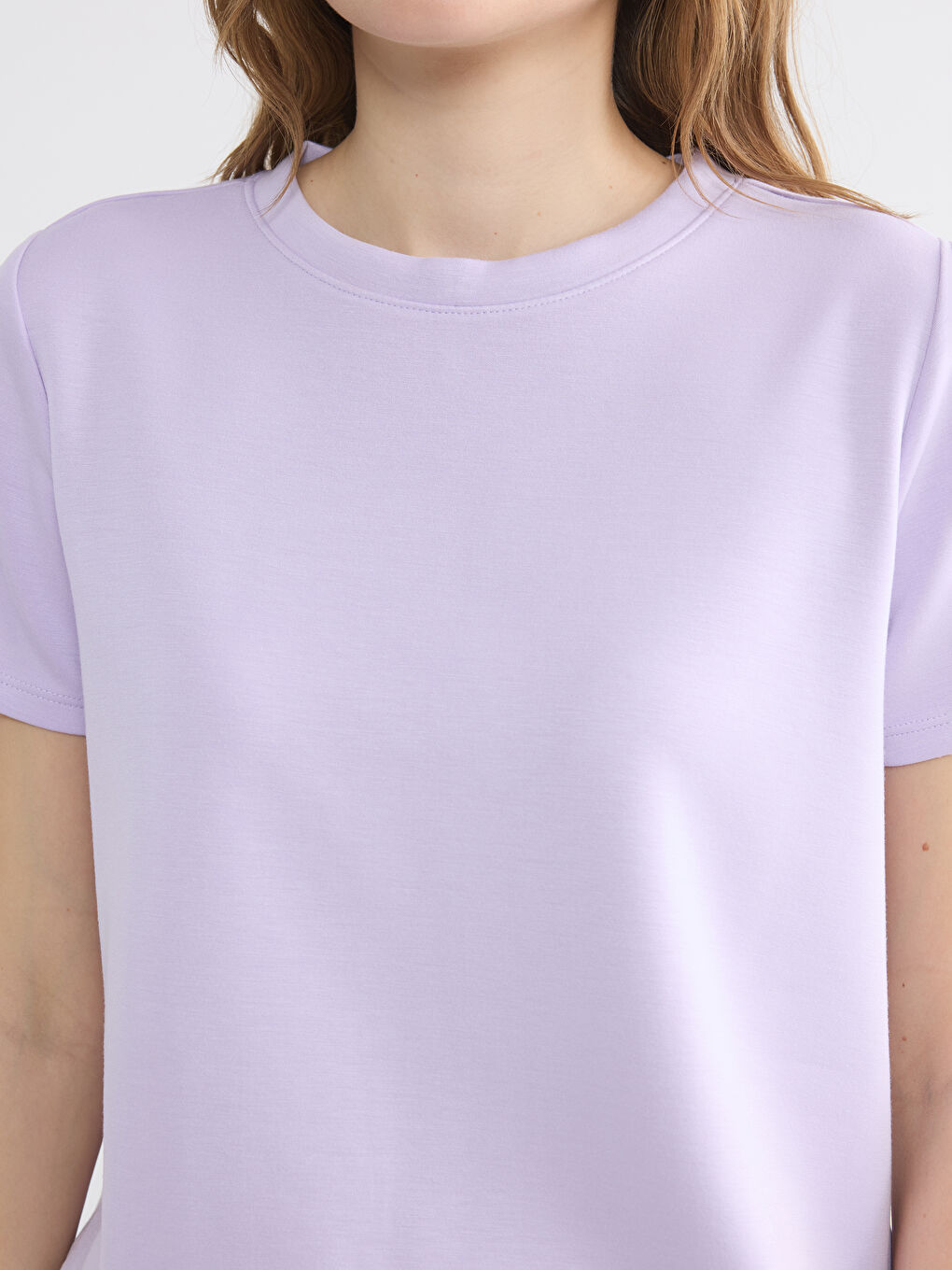 Žena LILA Majica kratkih rukava-2