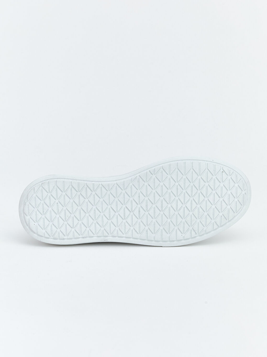 Beyaz Hakiki Deri Bağcıklı Erkek Spor Ayakkabı-3