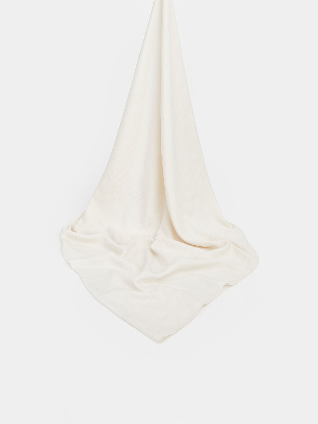 Ekru Dokulu Kadın Şal