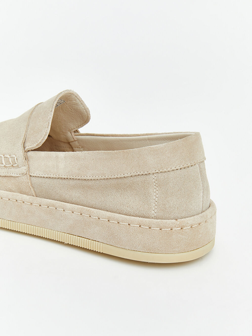 Bej Süet Erkek Klasik Ayakkabı-4