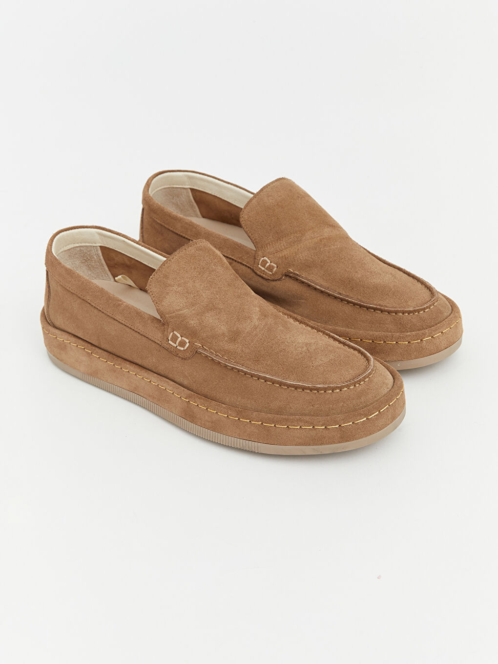Bej Süet Erkek Klasik Ayakkabı