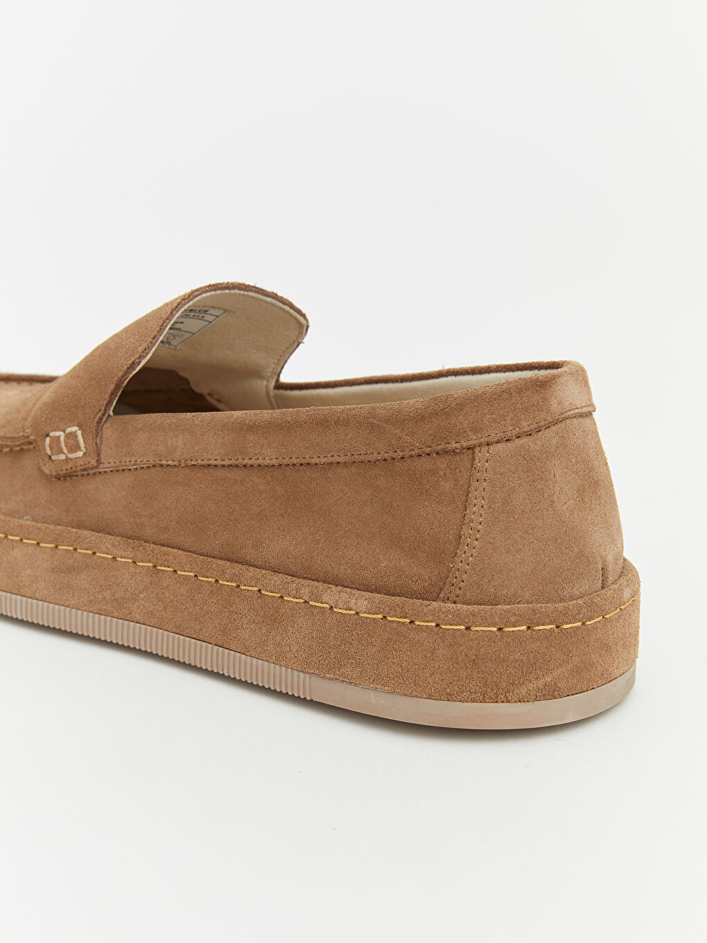 Bej Süet Erkek Klasik Ayakkabı-4