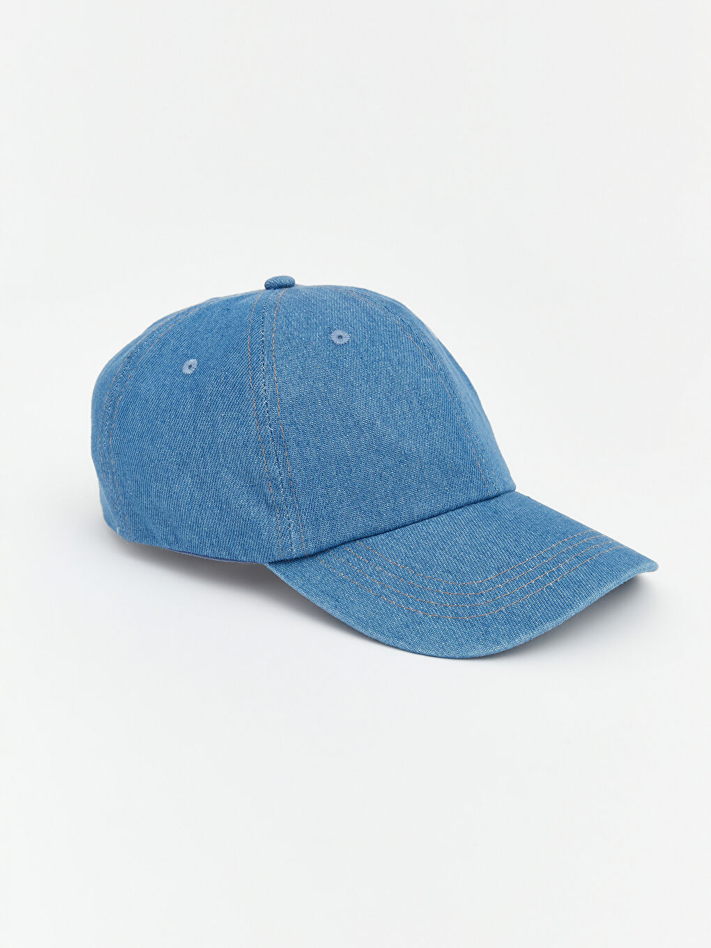 Mavi Erkek Denim Kep Şapka-1