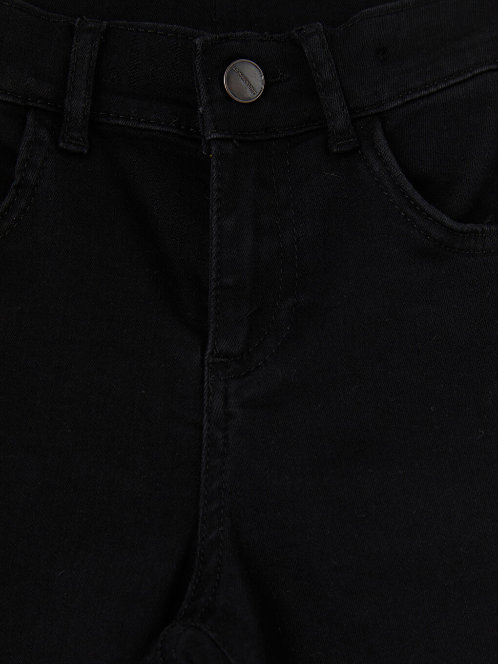 Siyah Regular Fit Erkek Çocuk Jean Pantolon-2