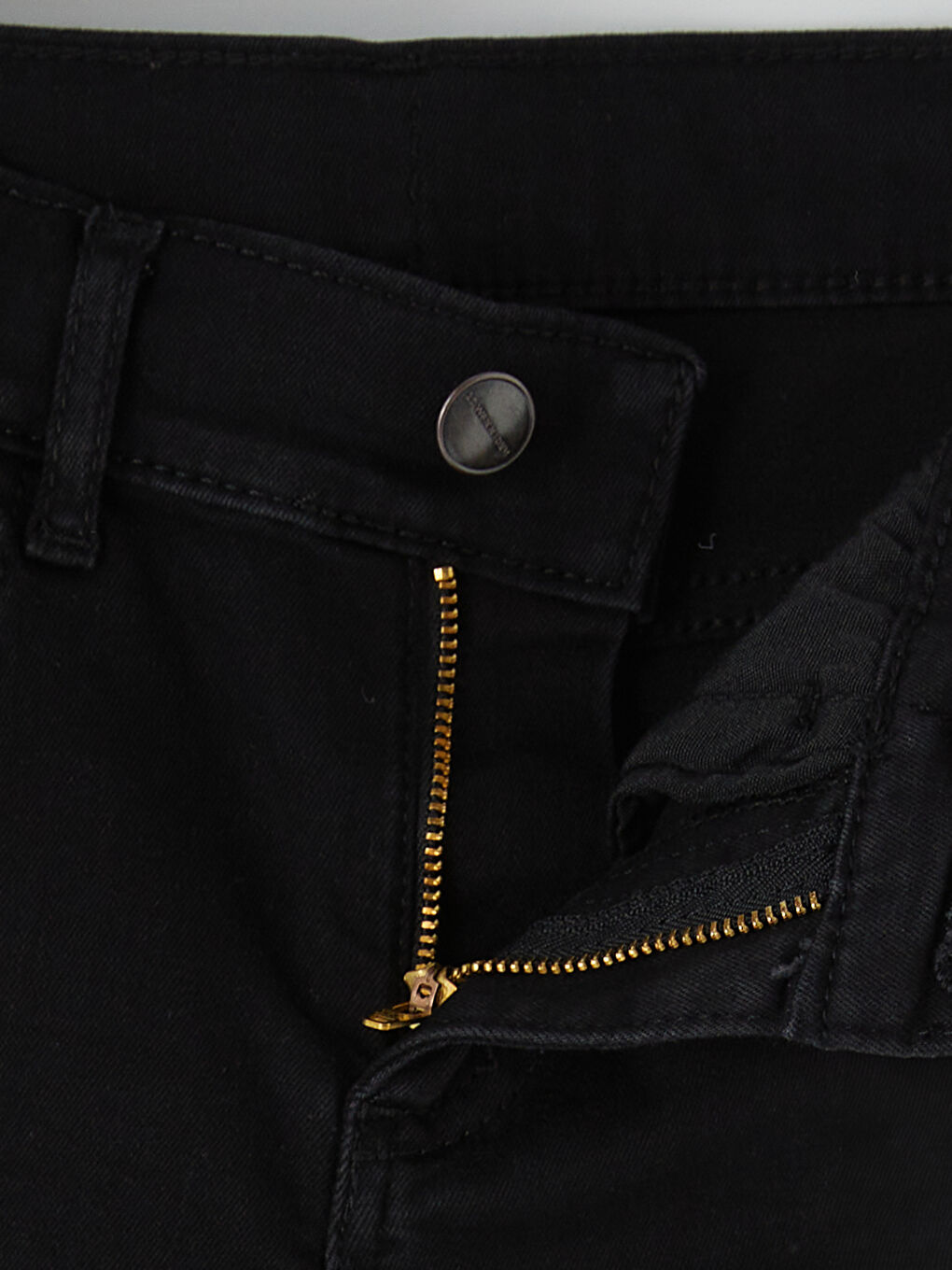 Siyah Regular Fit Erkek Çocuk Jean Pantolon-3