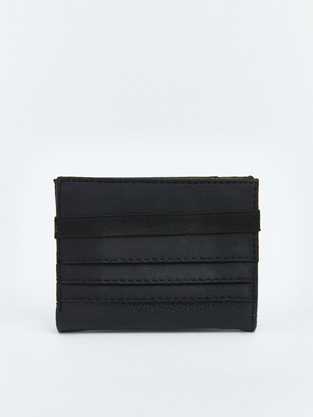 Siyah Deri Görünümlü Erkek Kartlık-1