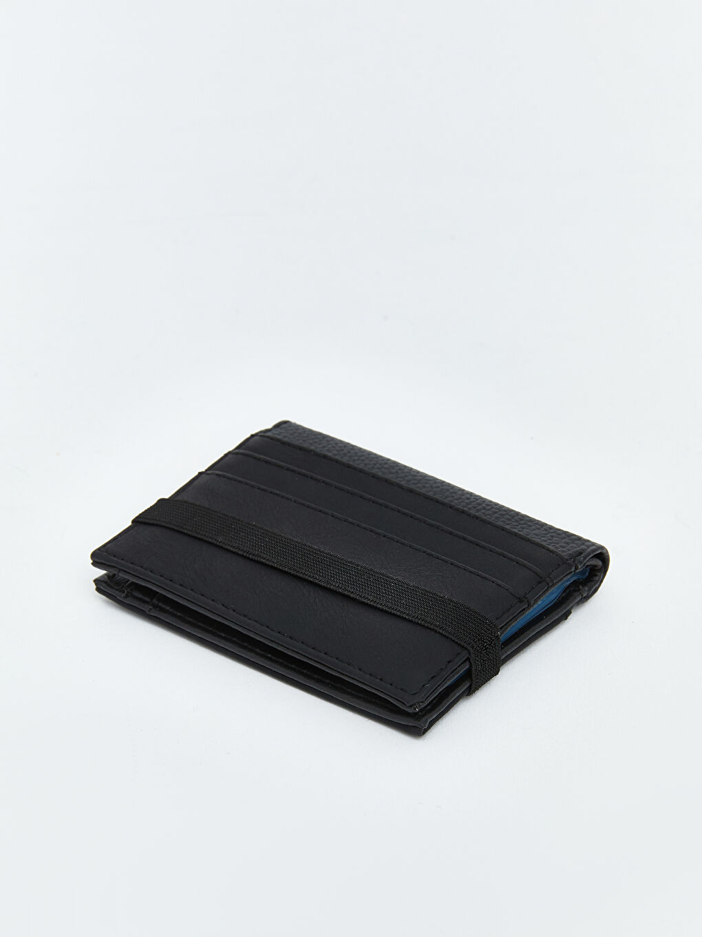 Siyah Deri Görünümlü Erkek Kartlık-2