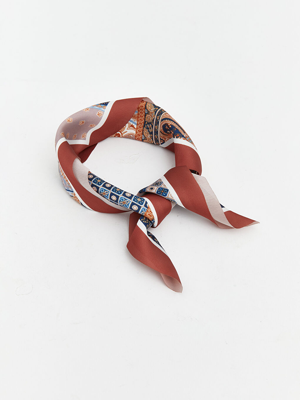 Woman BROWN Small Scarf