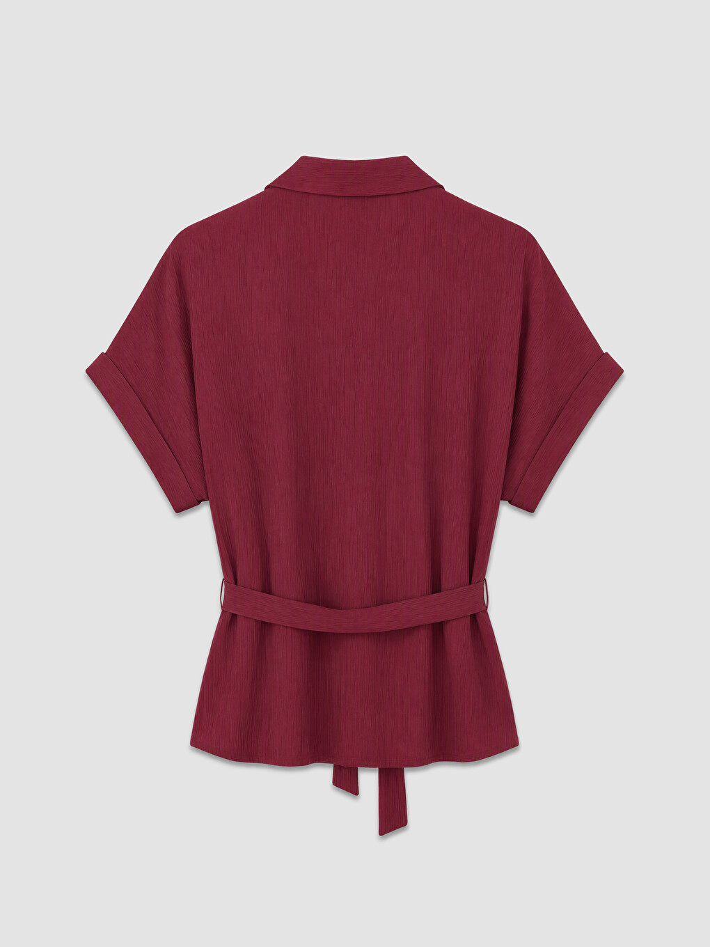 Woman Bordeaux Shirt-1