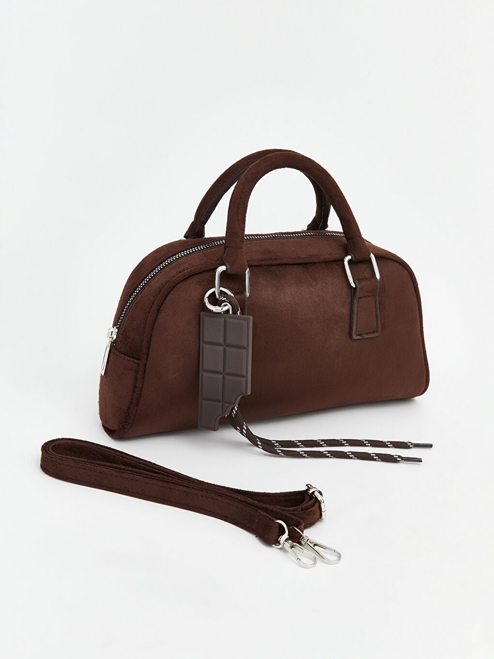 Әйелдер қоңыр Иық сөмкесі-1