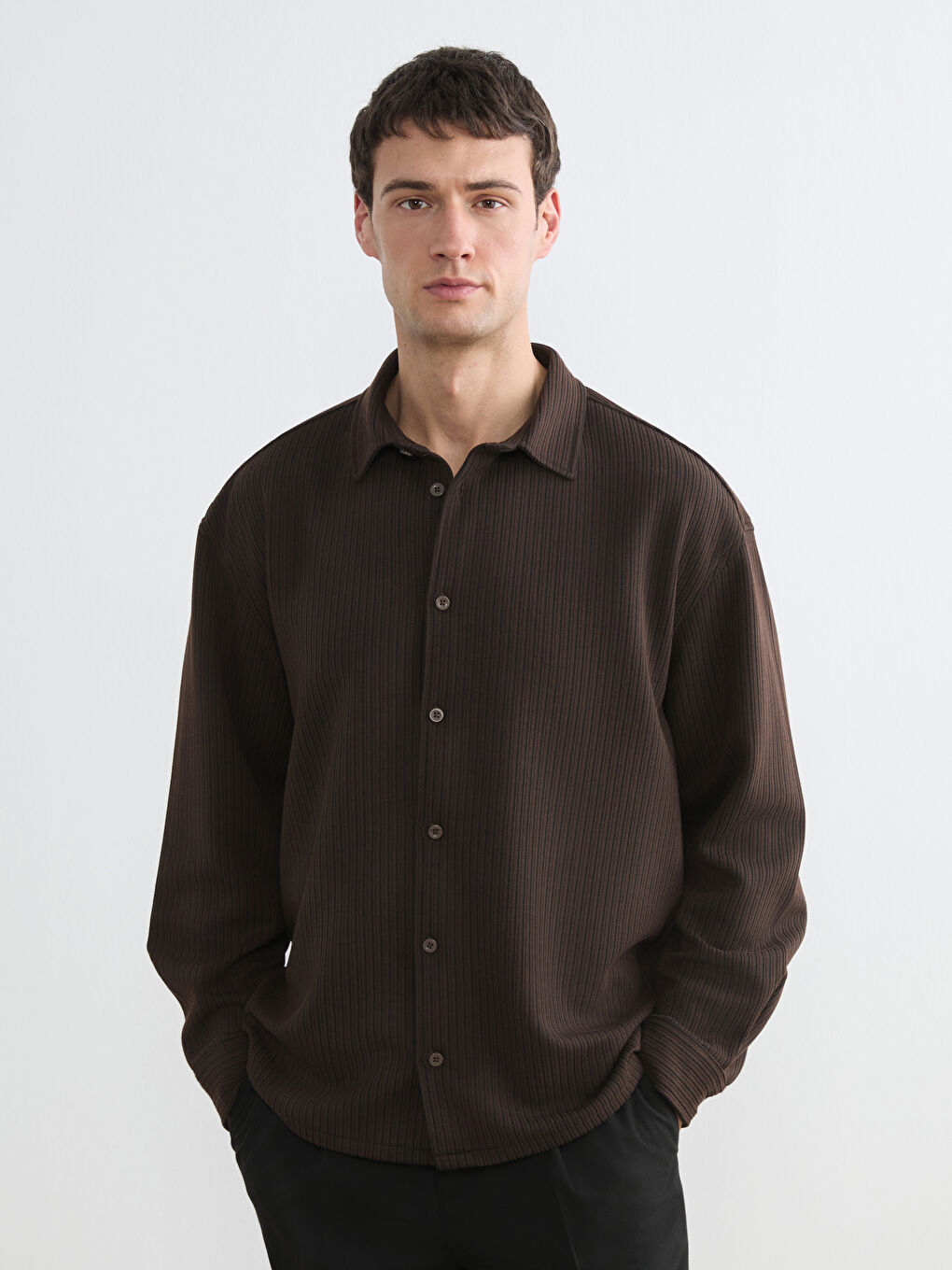 Man BROWN Shirt