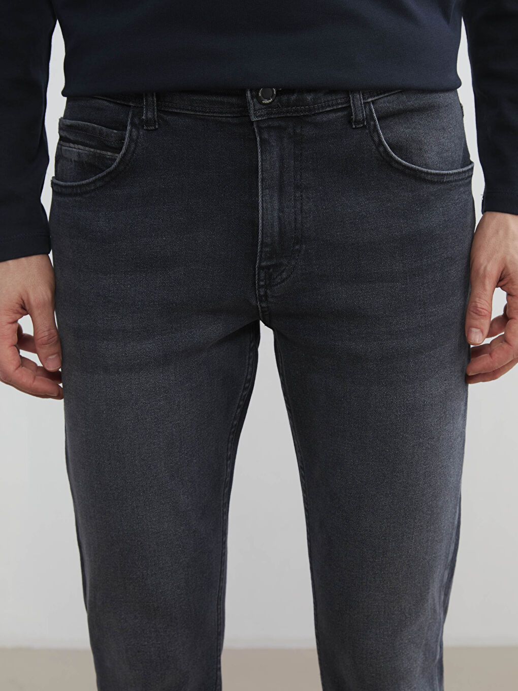 Antrasit 750 Slim Fit Erkek Jean Pantolon-2