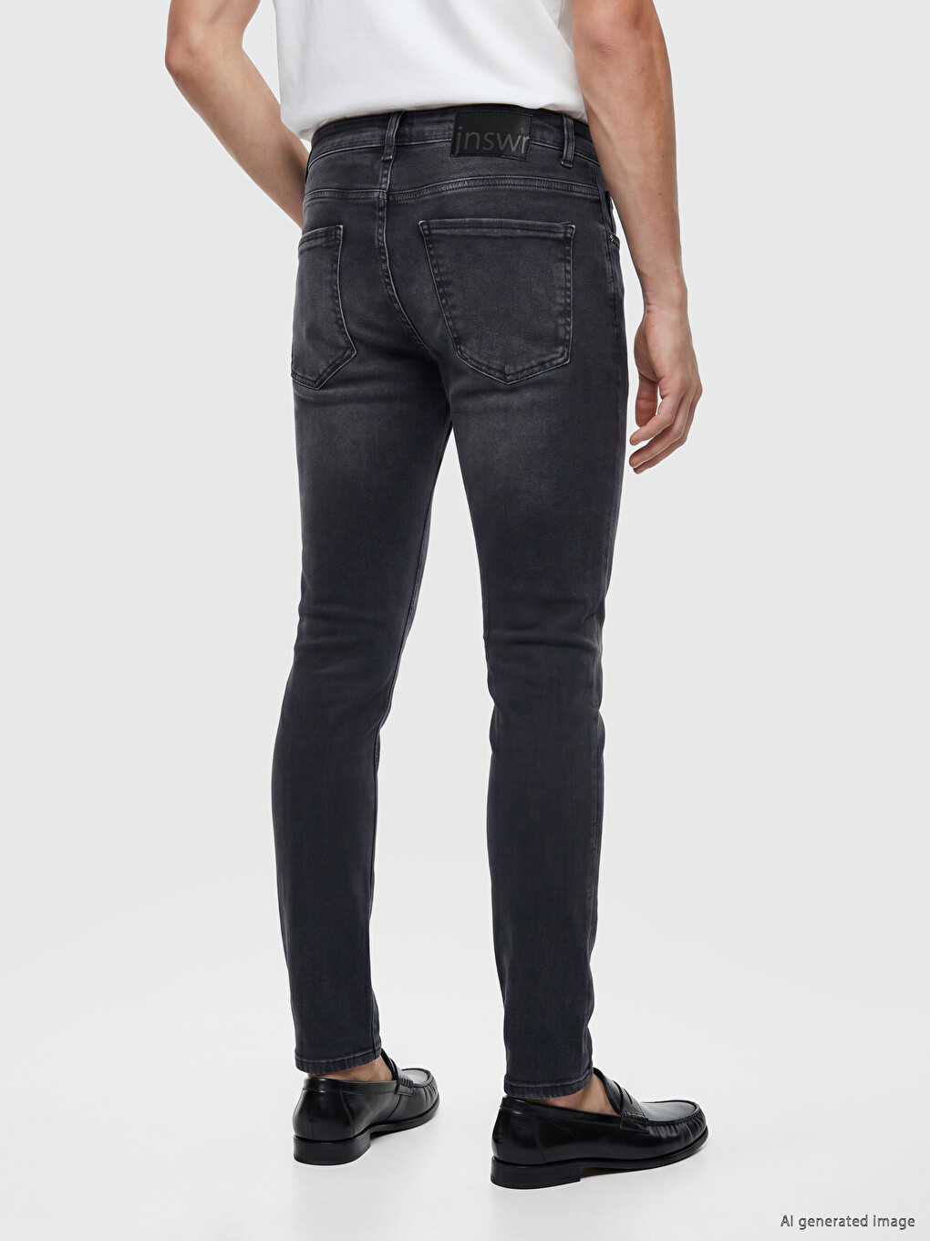 Antrasit 750 Slim Fit Erkek Jean Pantolon-6