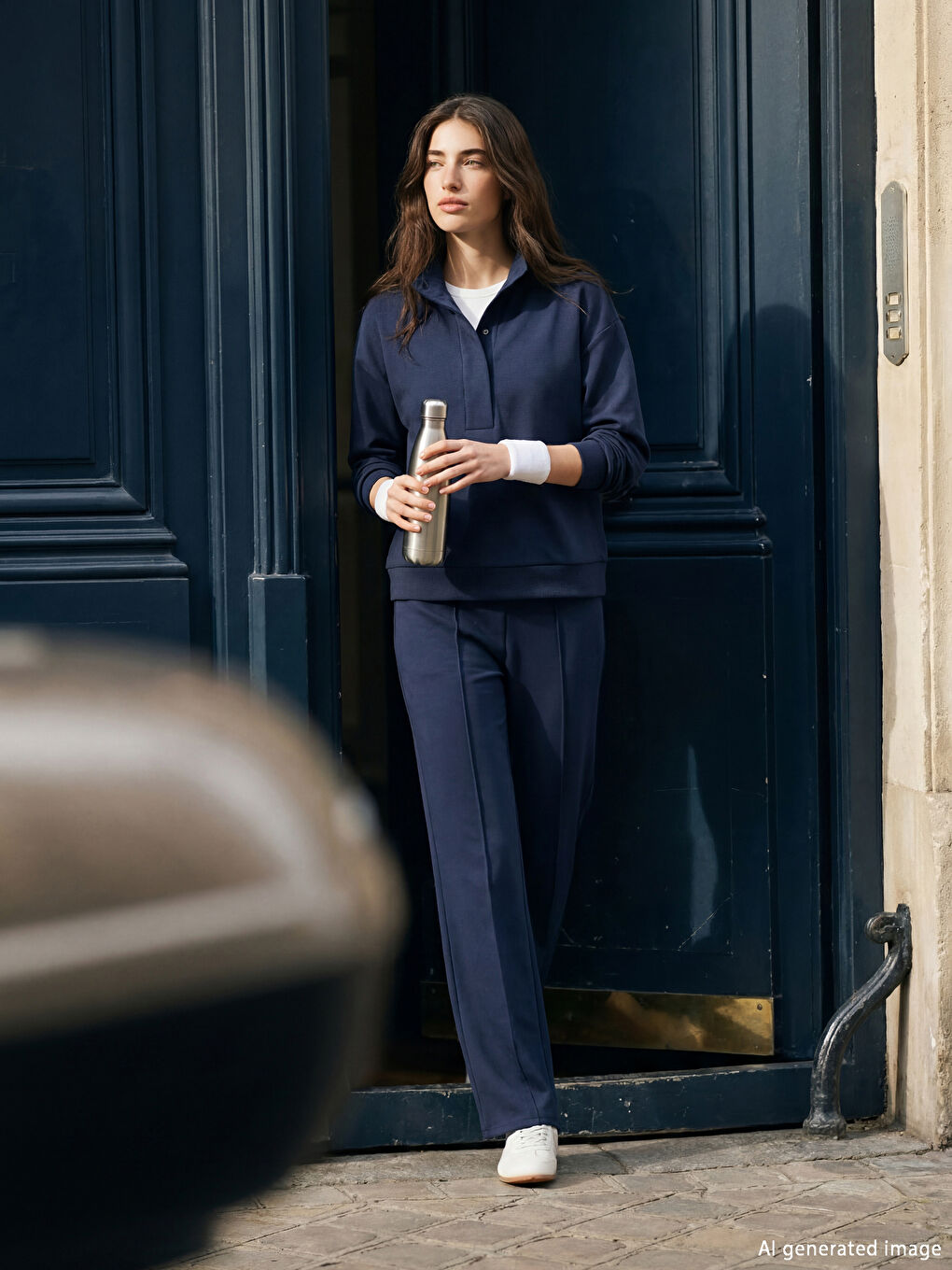 Style sans effort rencontre confort ultime dans notre pantalon de survêtement pour Femmes à jambe large et taille élastiquée.