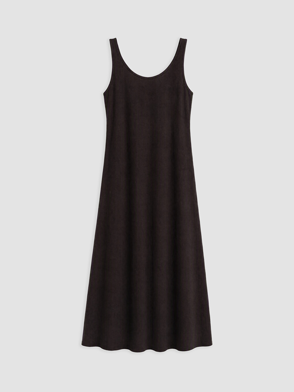 Woman Brown Dress