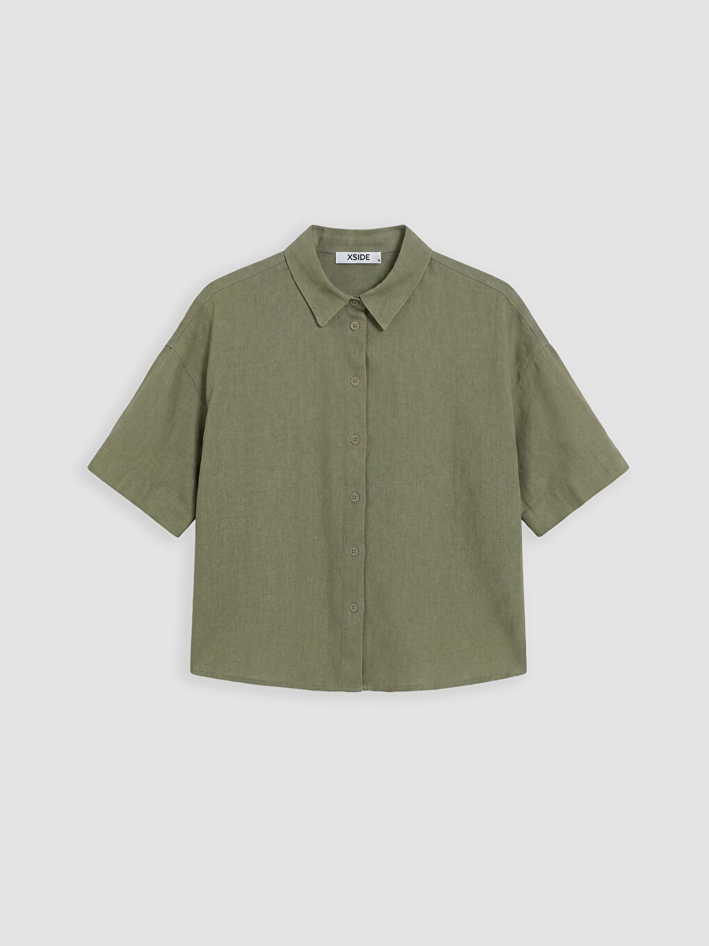 Linen Blend Women's Shirt-4