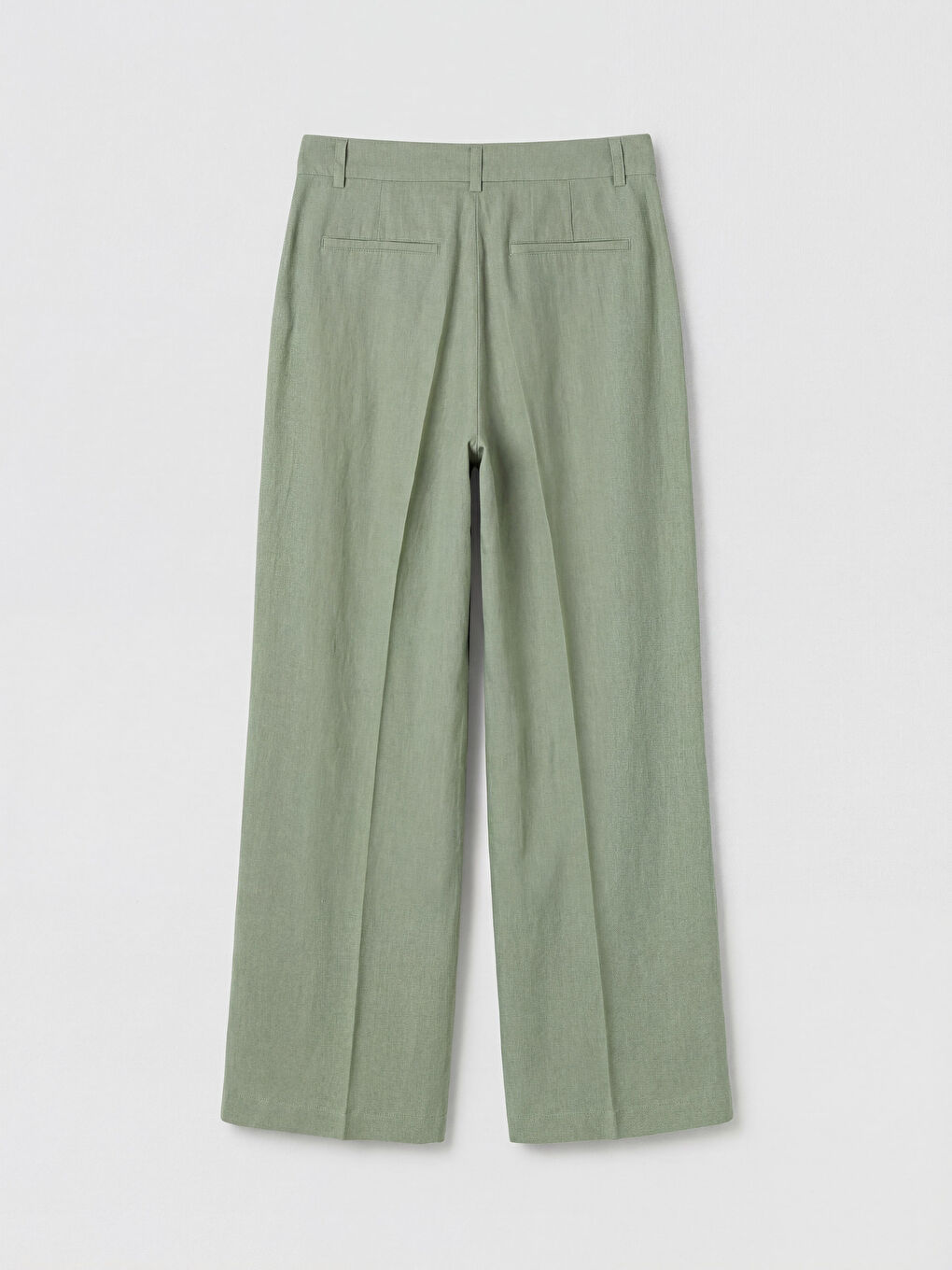 Woman KHAKI Trousers-1